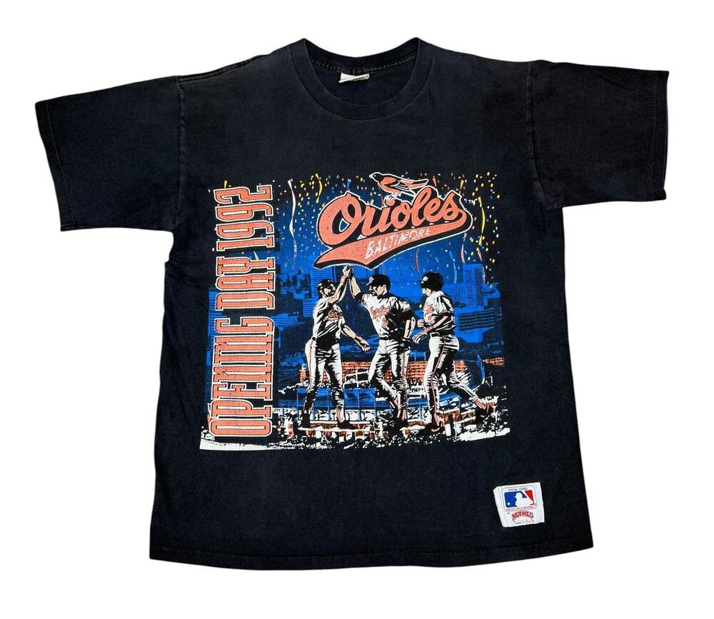 Vintage 90s Nutmeg Baltimore Orioles Opening Day MLB T-Shirt